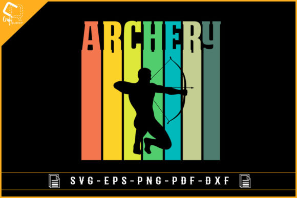 Archery Vintage Retro T-shirt Design Review