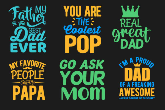Dad Svg Typography Retro T-shirt Quotes Review